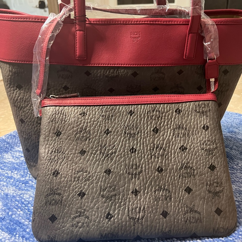MCM Tote Bag with Pouch